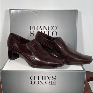 Franco Sarto Marmo Heel in Espresso 8W Never Worn!